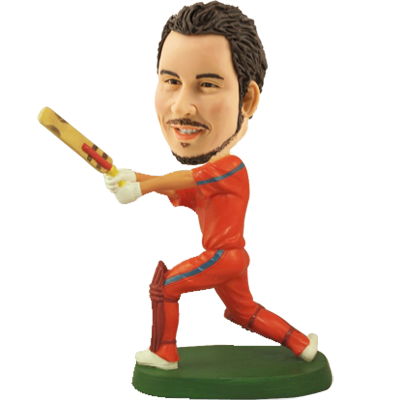 Personalized Bobblehead for Cricket Player